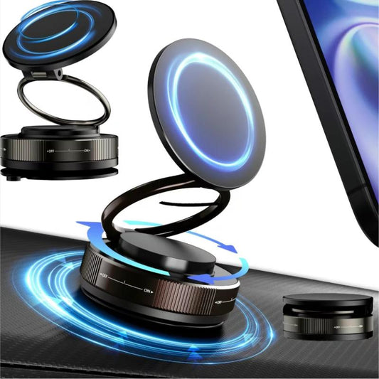 2025 Upgraded Magnetic Phone Holder for Car, for Magsafe Car Mount, Hands Free Suction Cup Cell Phone Holder Car Accessories Fit Iphone 16 Pro Max 15 14 13 12