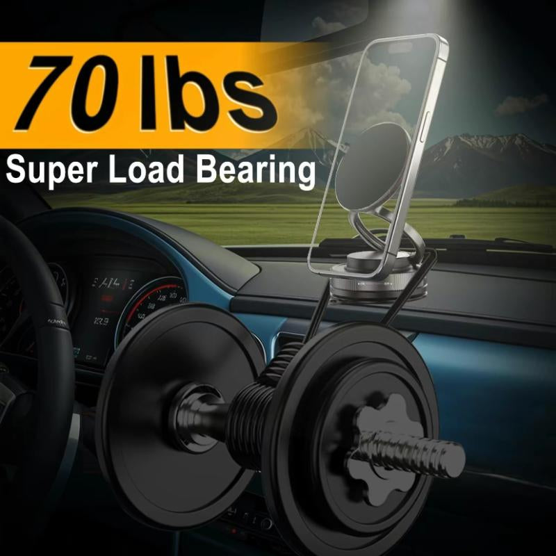 2025 Upgraded Magnetic Phone Holder for Car, for Magsafe Car Mount, Hands Free Suction Cup Cell Phone Holder Car Accessories Fit Iphone 16 Pro Max 15 14 13 12